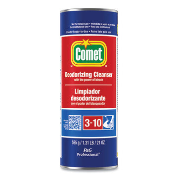 Comet® Deodorizing Cleanser With Bleach, Powder, 21 Oz Canister freeshipping - TVN Wholesale